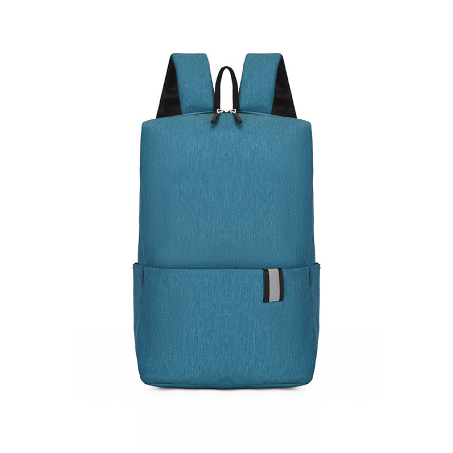 Solid Color Nylon Backpack Bag Apparel and Accessories