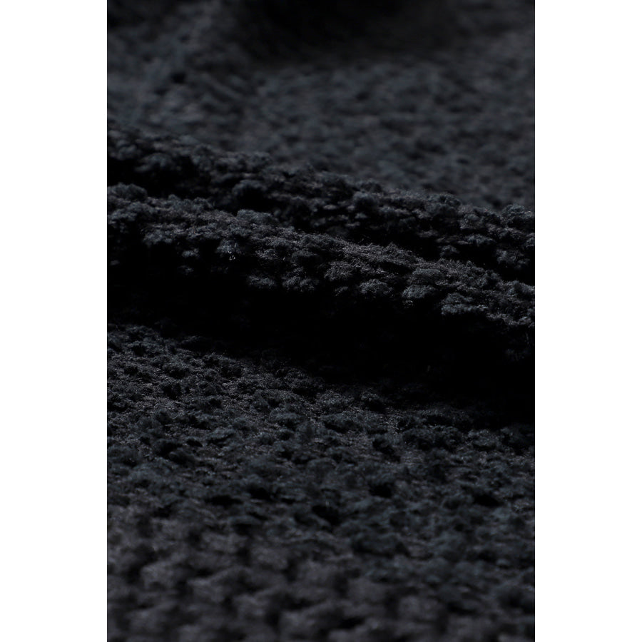 Solid Color Open Front Cardigan Apparel and Accessories