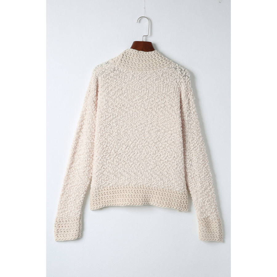 Solid Color Open Front Cardigan Apparel and Accessories