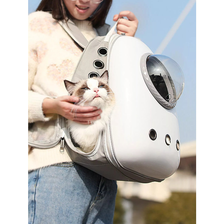 Space Capsule Transparent Pet Carrier Backpack Apparel and Accessories