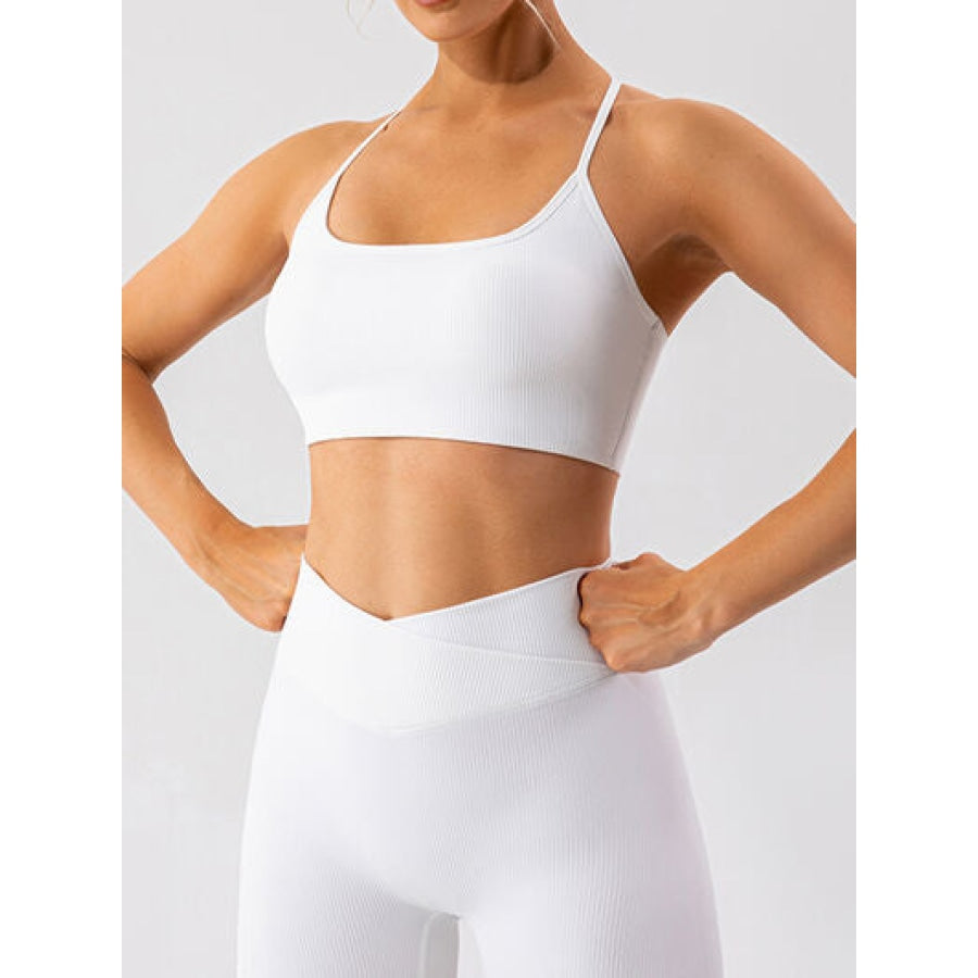 Spaghetti Strap Active Bra Apparel and Accessories