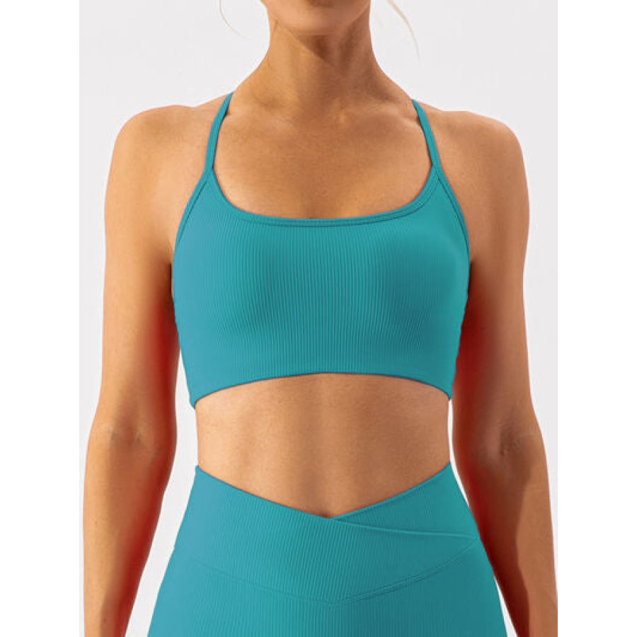 Spaghetti Strap Active Bra Apparel and Accessories