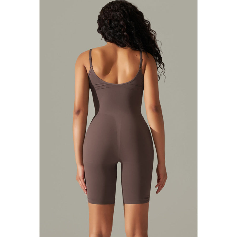 Spaghetti Strap Active Romper Apparel and Accessories