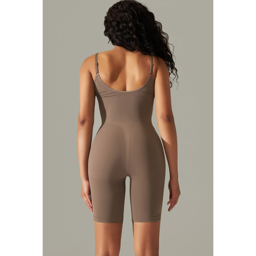 Spaghetti Strap Active Romper Apparel and Accessories