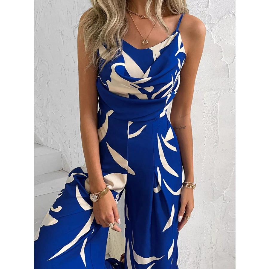 Spaghetti Strap Wide Leg Jumpsuit Apparel and Accessories