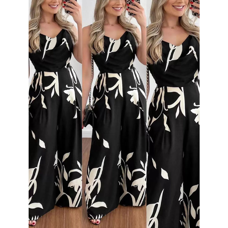 Spaghetti Strap Wide Leg Jumpsuit Apparel and Accessories