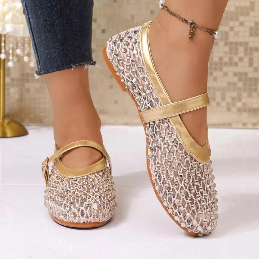 Sparkling Mesh Mary Jane Sneakers Apparel and Accessories
