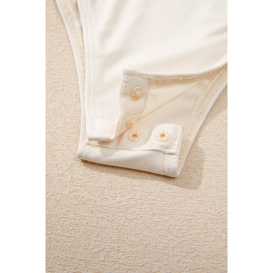 Sparkling Sequin Long Sleeve Bodysuit Apparel and Accessories