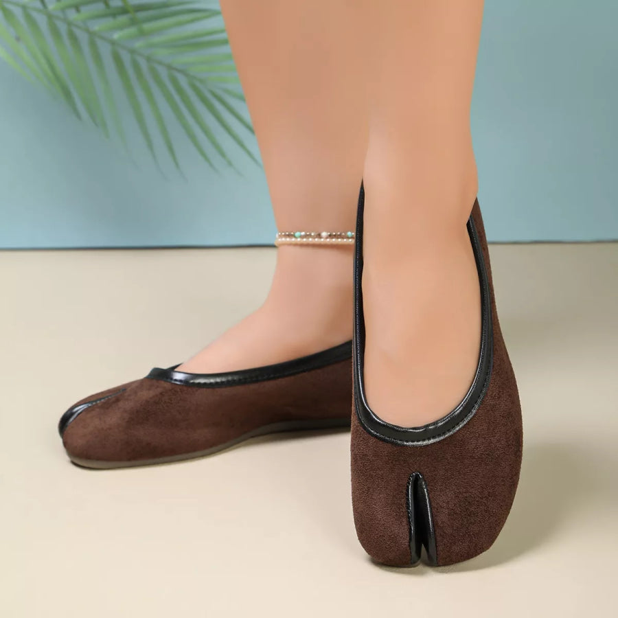 Split-Toe Slip-Ons Apparel and Accessories