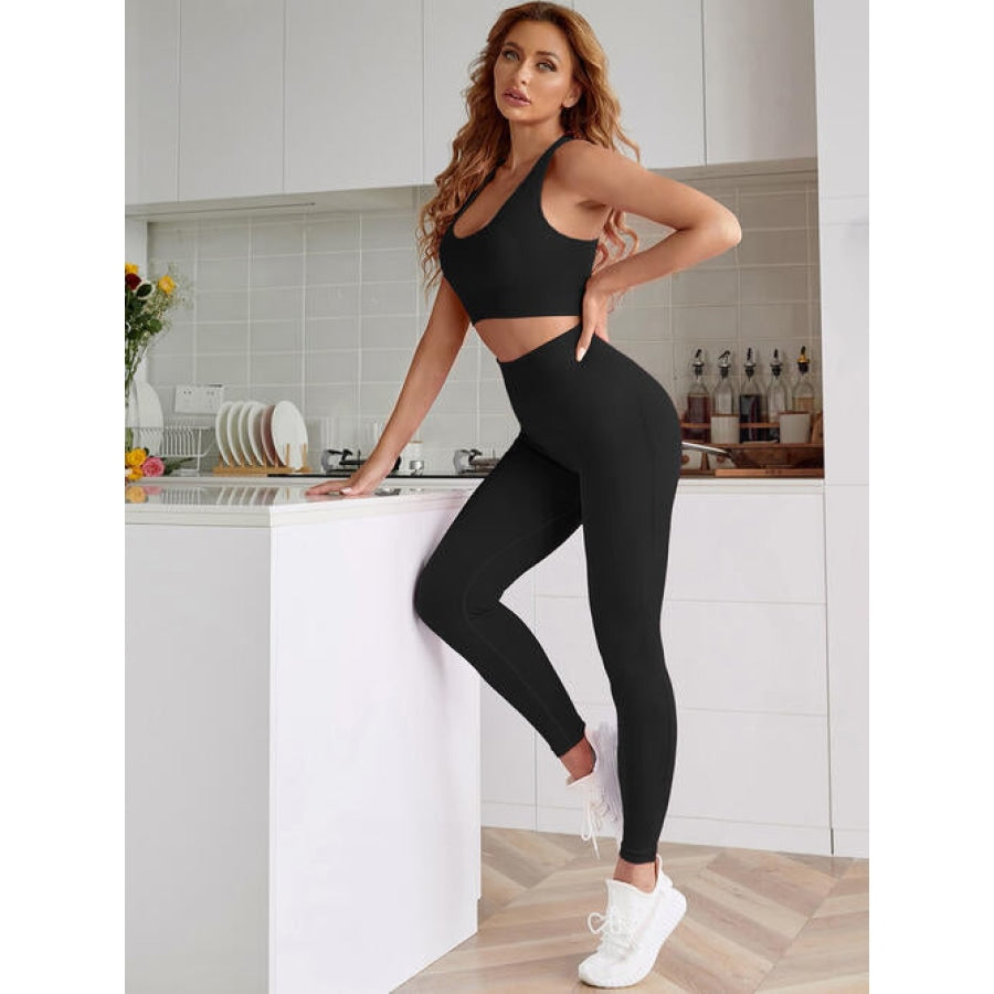 Sport Tank and Leggings Set