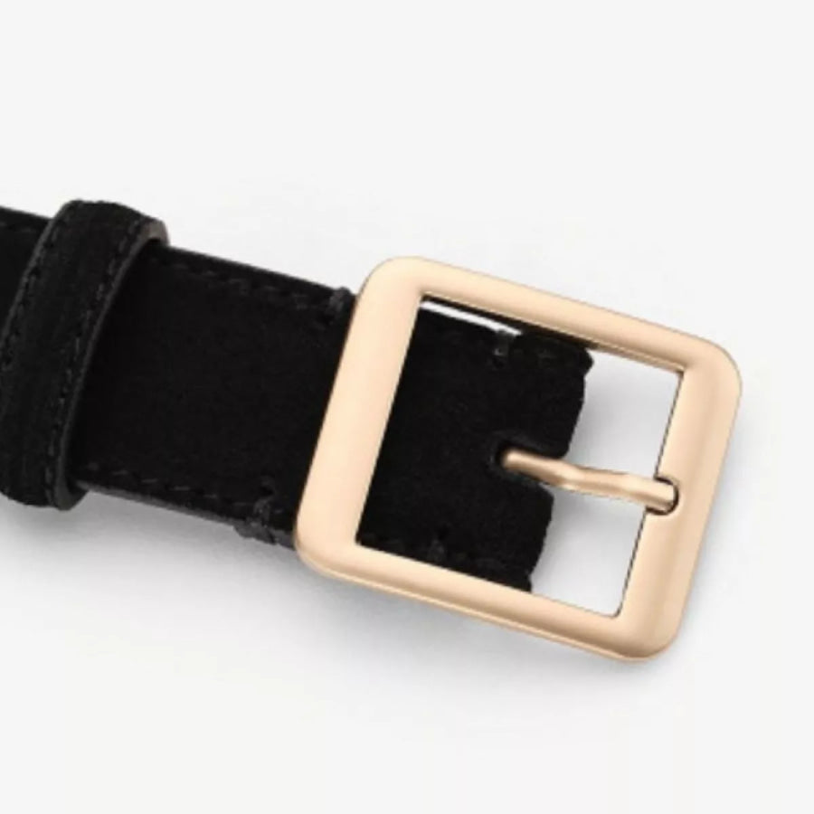 Square Buckle Belt Apparel and Accessories