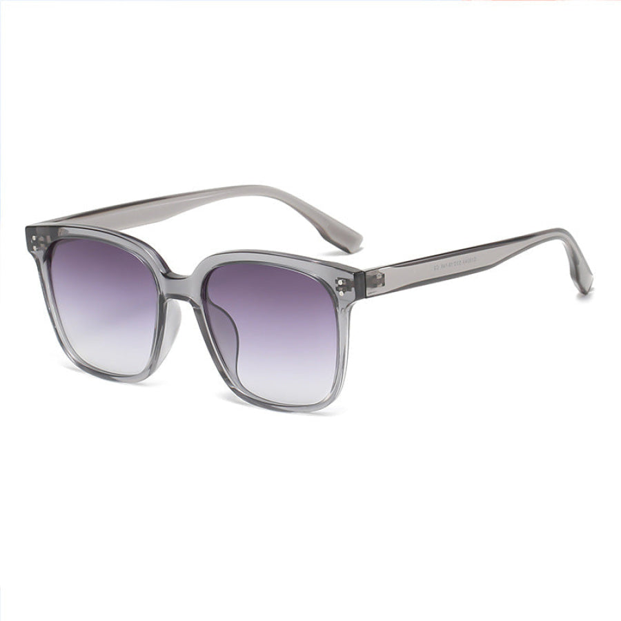 Square Frame Gradient Tint Sunglasses Style B / ONESIZE Apparel and Accessories