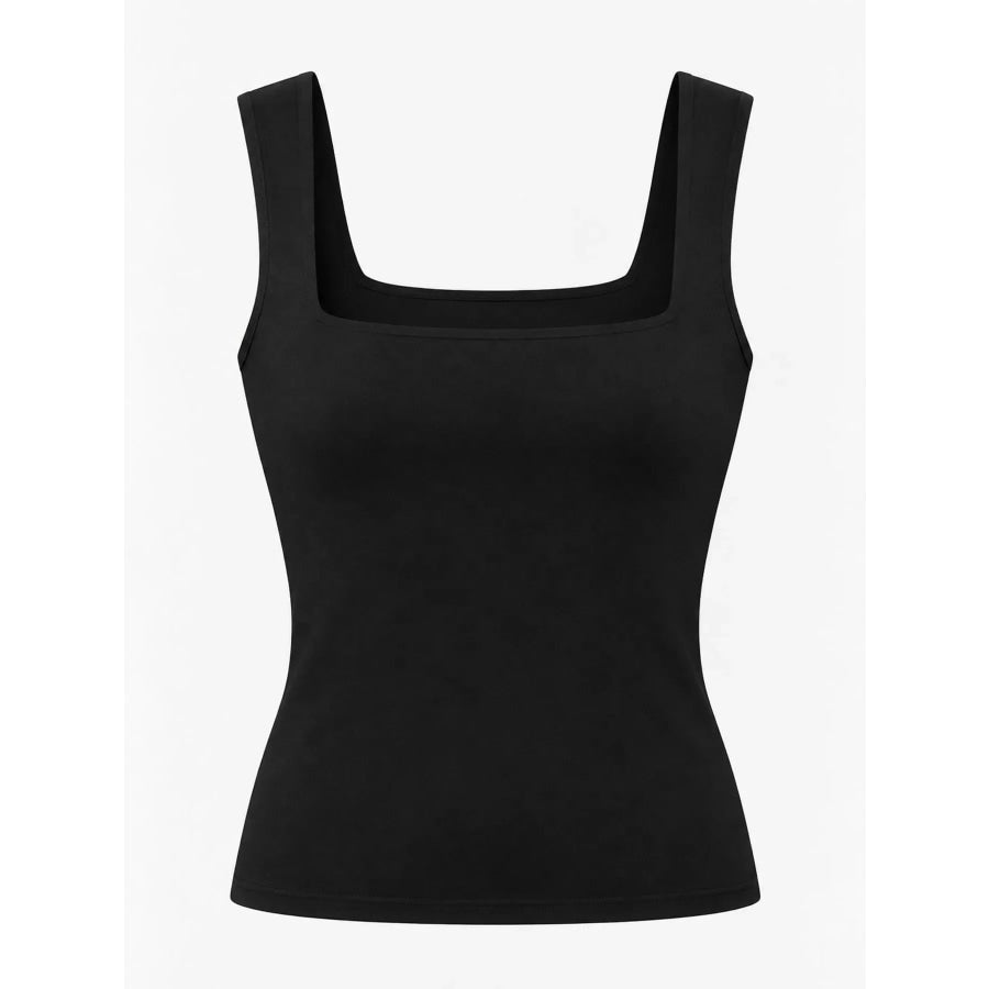 Square Neck Slim-Fit Tank Apparel and Accessories