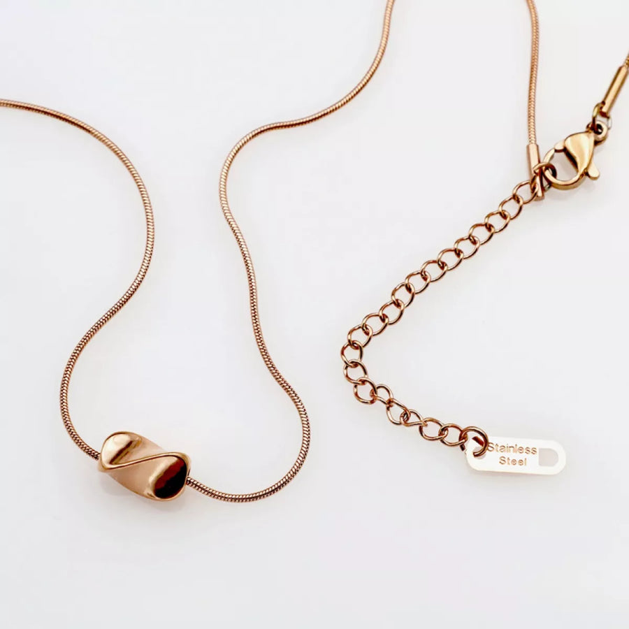 Stainless Steel Chain Necklace Apparel and Accessories