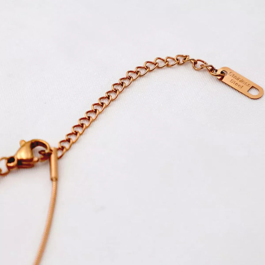 Stainless Steel Chain Necklace Apparel and Accessories