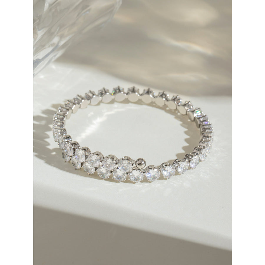 Stainless Steel Inland Zircon Bracelet Apparel and Accessories