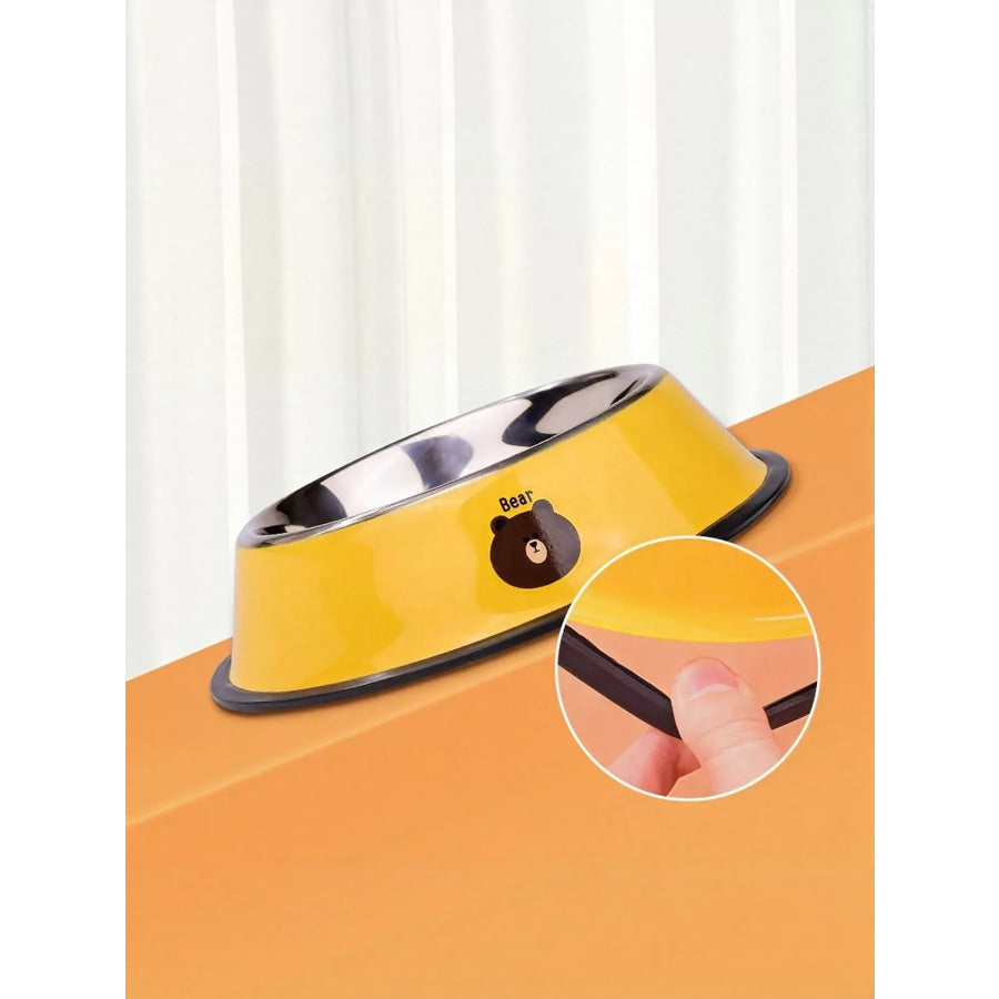Stainless Steel Pet Bowl Apparel and Accessories