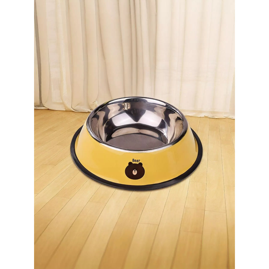 Stainless Steel Pet Bowl Apparel and Accessories