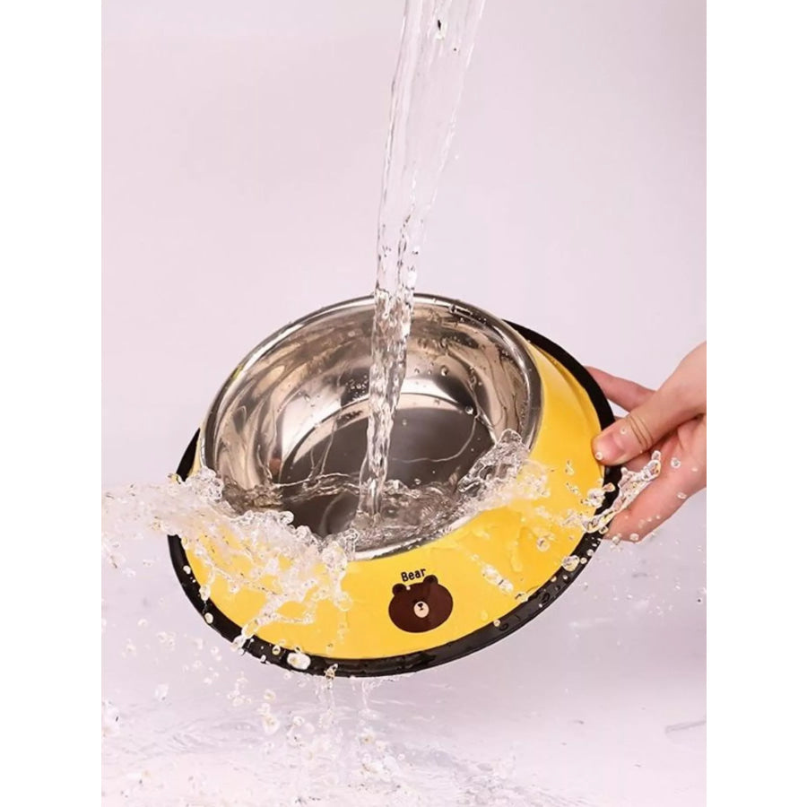 Stainless Steel Pet Bowl Apparel and Accessories