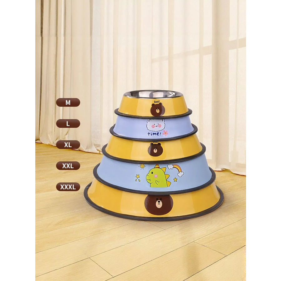 Stainless Steel Pet Bowl Apparel and Accessories
