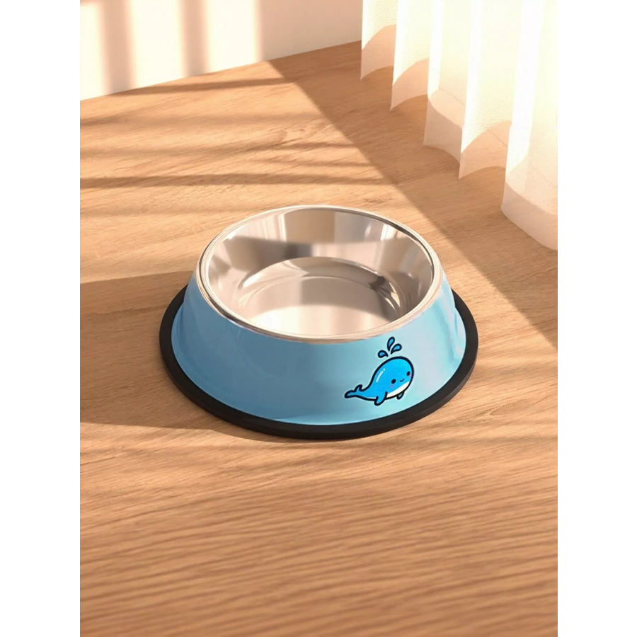 Stainless Steel Pet Bowl Pastel Blue / M Apparel and Accessories