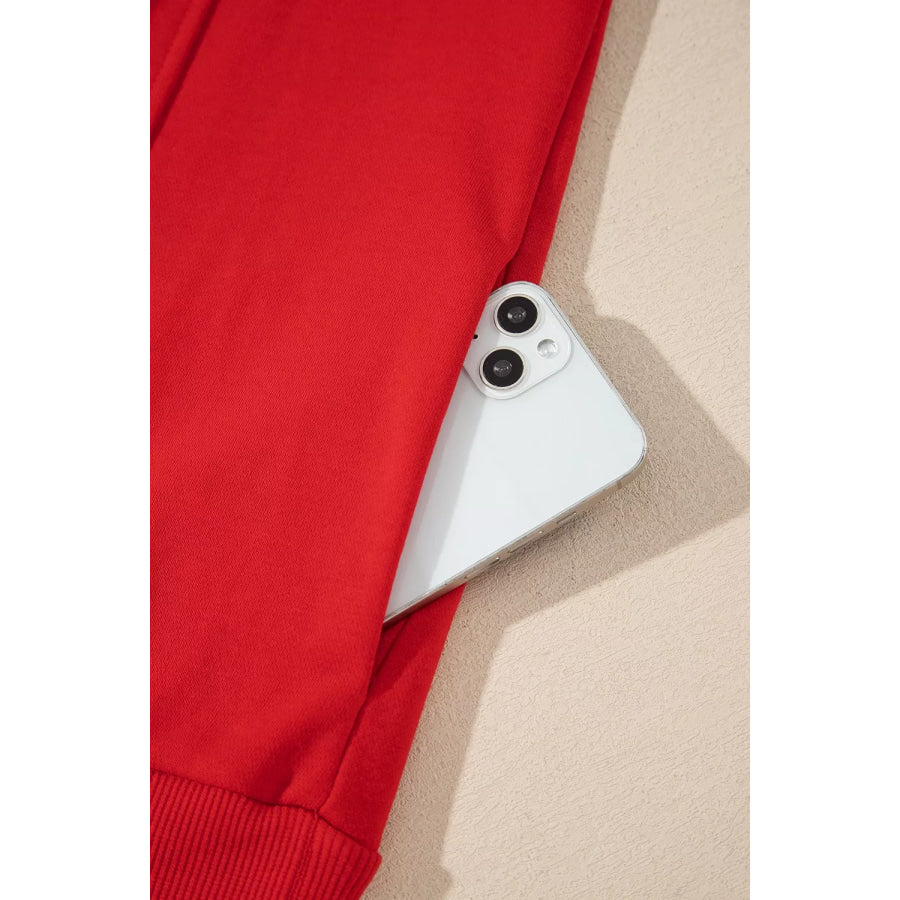 Stand Neck Long Sleeve Regular Fit Sweatshirt Apparel and Accessories