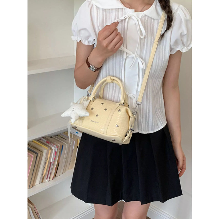 Star-Embellished Crossbody Bag Apparel and Accessories