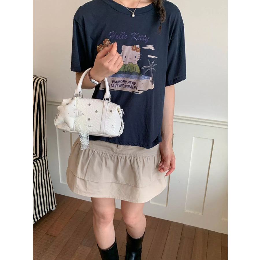 Star-Embellished Crossbody Bag Apparel and Accessories