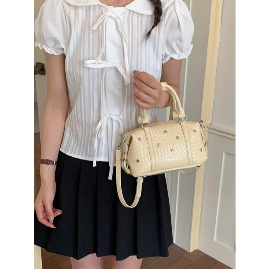 Star-Embellished Crossbody Bag Apparel and Accessories