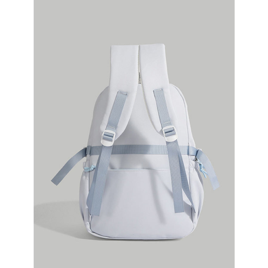 Star Pattern Lightweight Backpack Bag Blue / One Size Apparel and Accessories