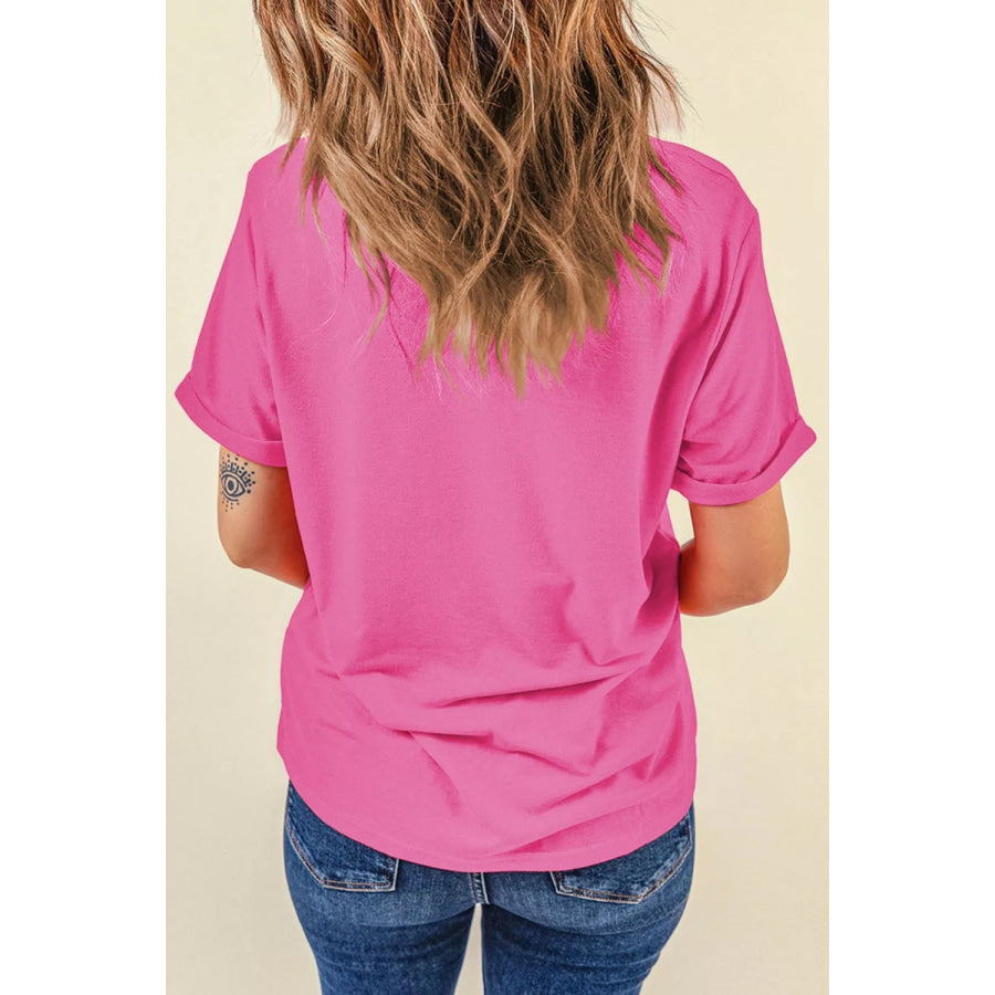 Starfish Graphic Round Neck T-Shirt Apparel and Accessories