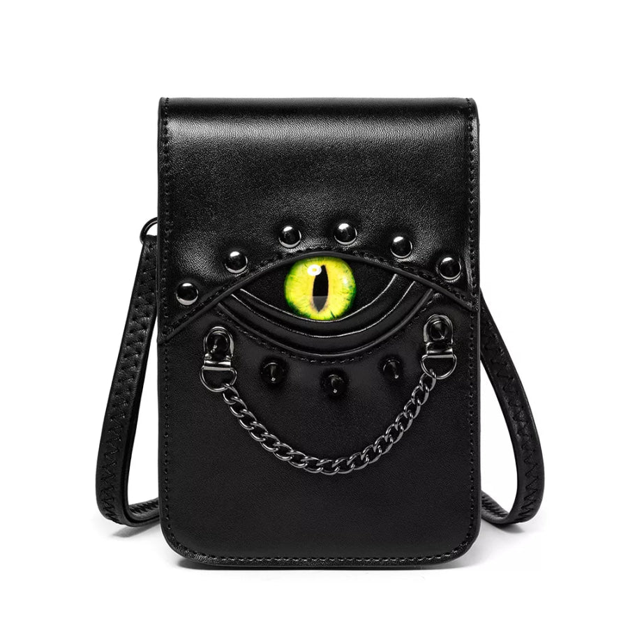 Steampunk Eye Decor Crossbody Bag Apparel and Accessories