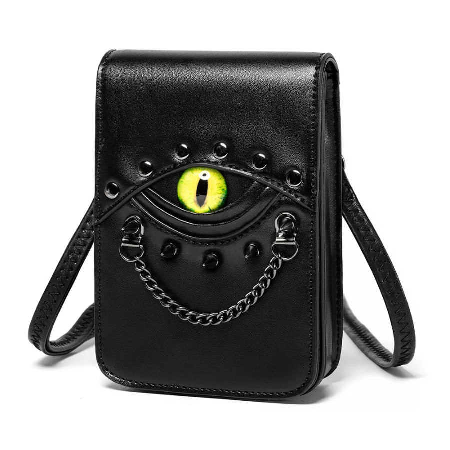 Steampunk Eye Decor Crossbody Bag Apparel and Accessories