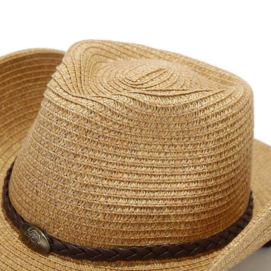 Straw Cowboy Hat Apparel and Accessories