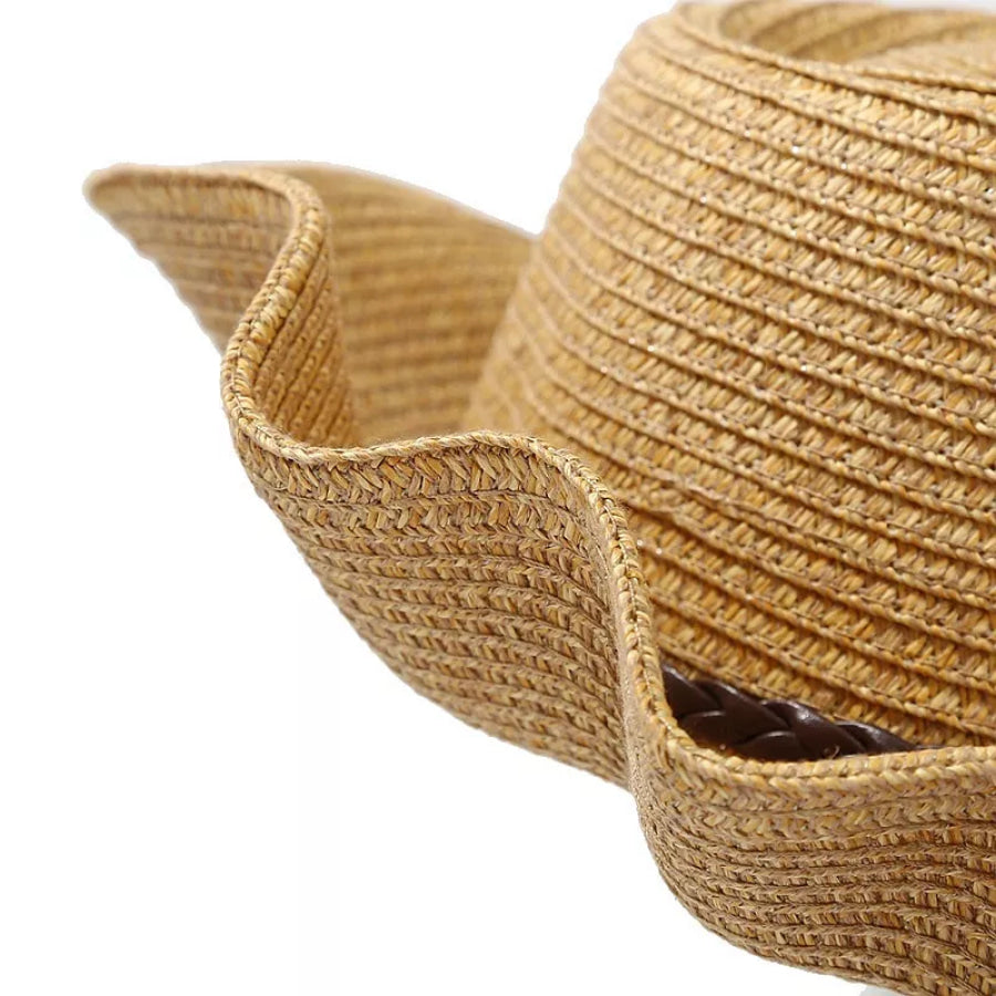 Straw Cowboy Hat Apparel and Accessories