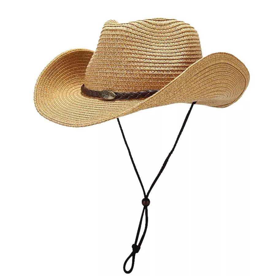 Straw Cowboy Hat Apparel and Accessories