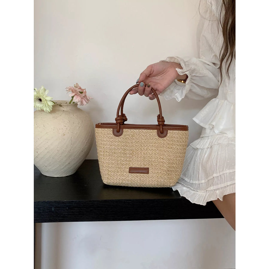 Straw Woven Crossbody Bag Apparel and Accessories