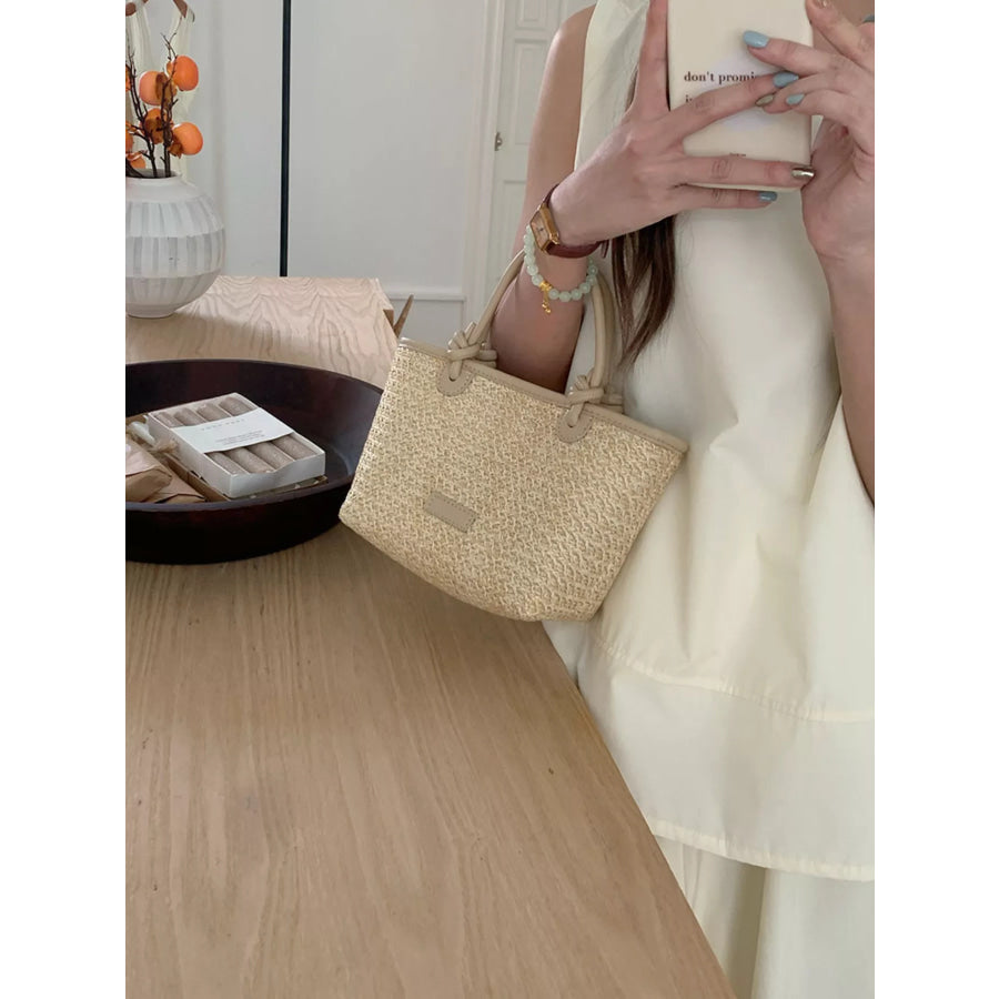 Straw Woven Crossbody Bag Apparel and Accessories