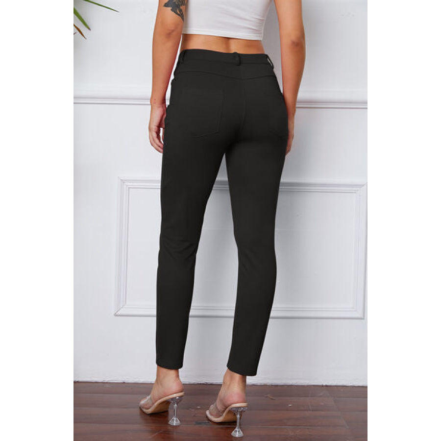 StretchyStitch Pants by Basic Bae Black / S Clothing