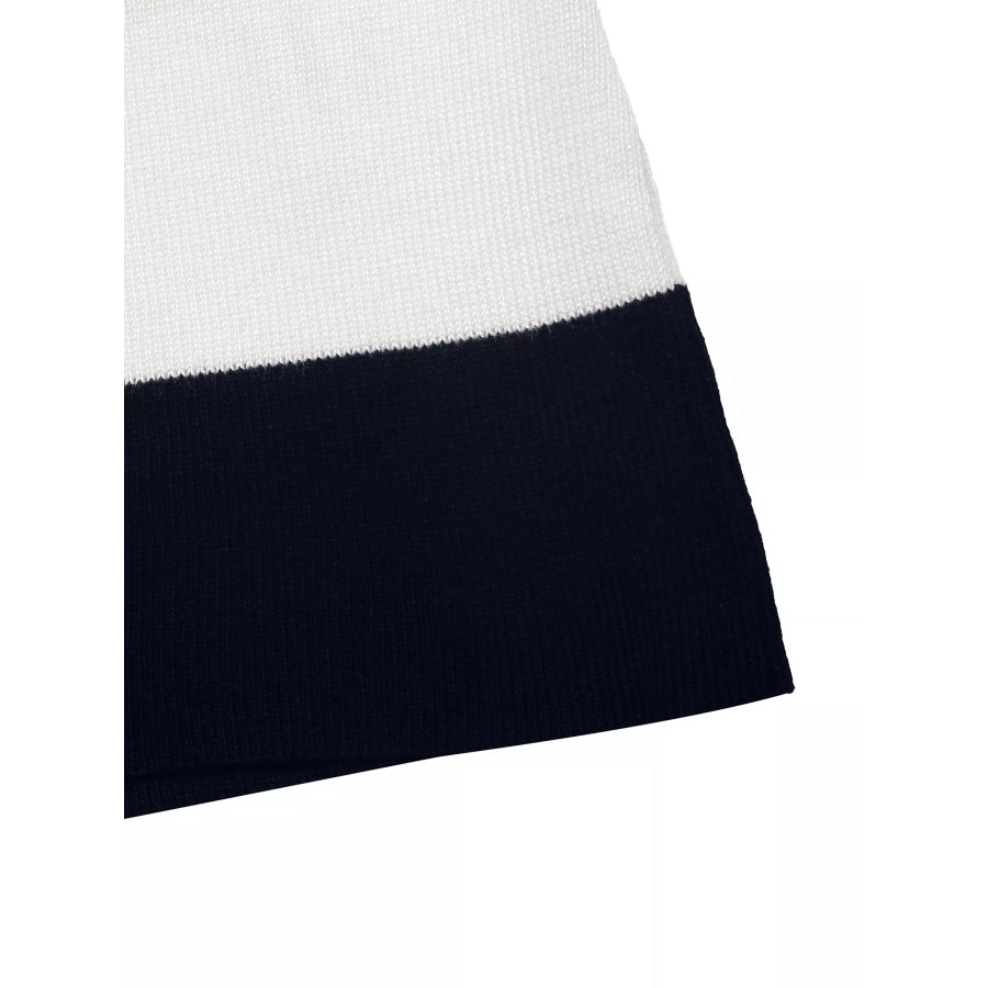 Striped Button-Down Knit Cardigan Apparel and Accessories
