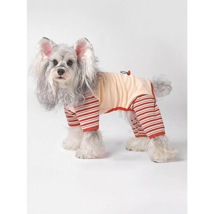 Striped Comfortable Pet Jumpsuit Apparel and Accessories