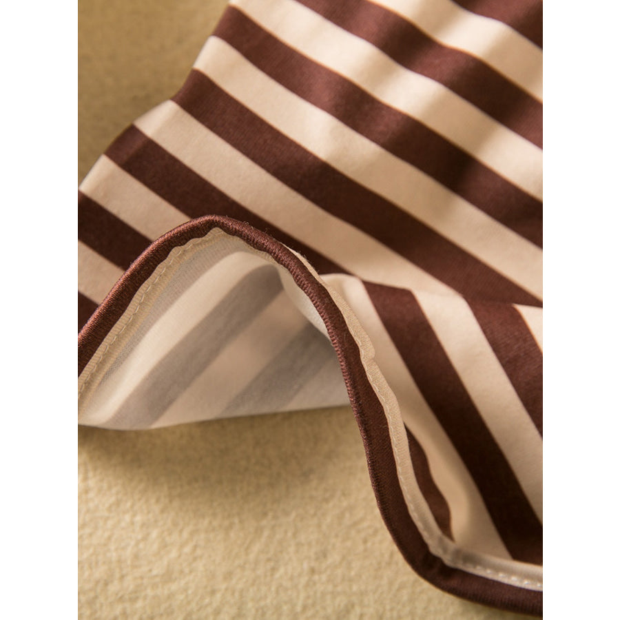 Striped Heart Patch Pet Top Apparel and Accessories