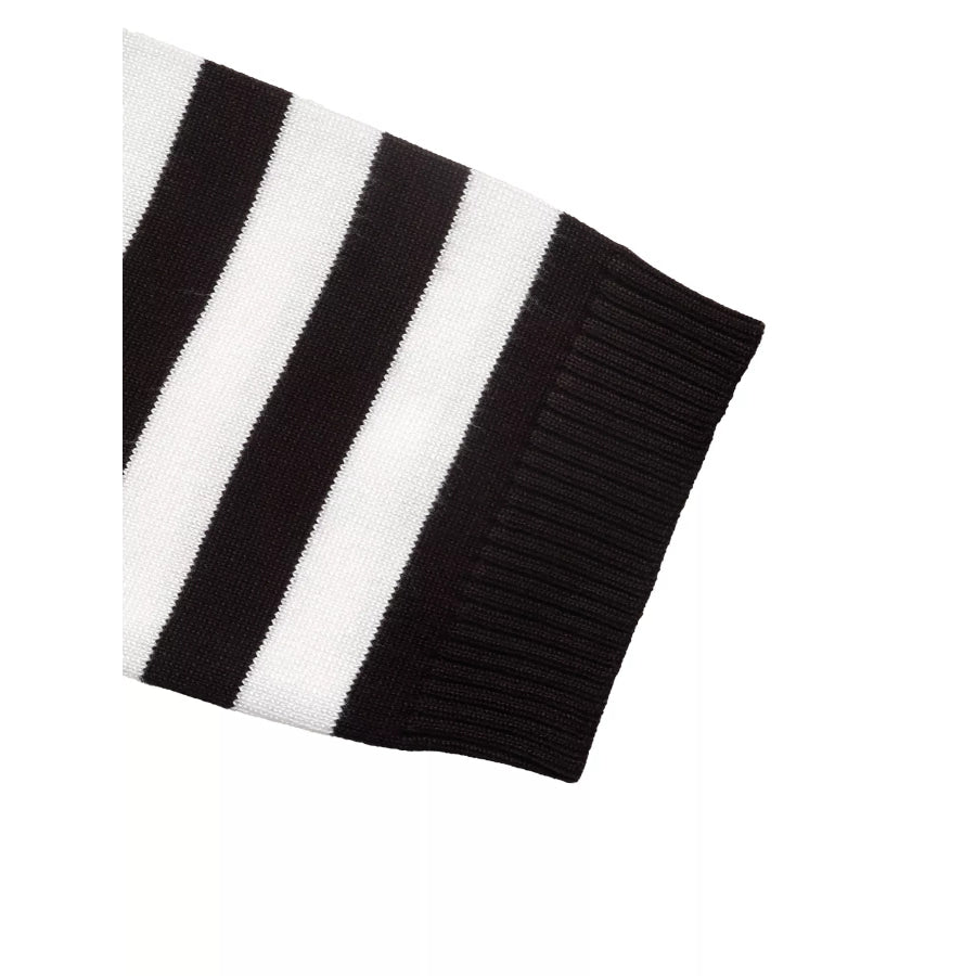 Striped Long Sleeve Knit Top Apparel and Accessories