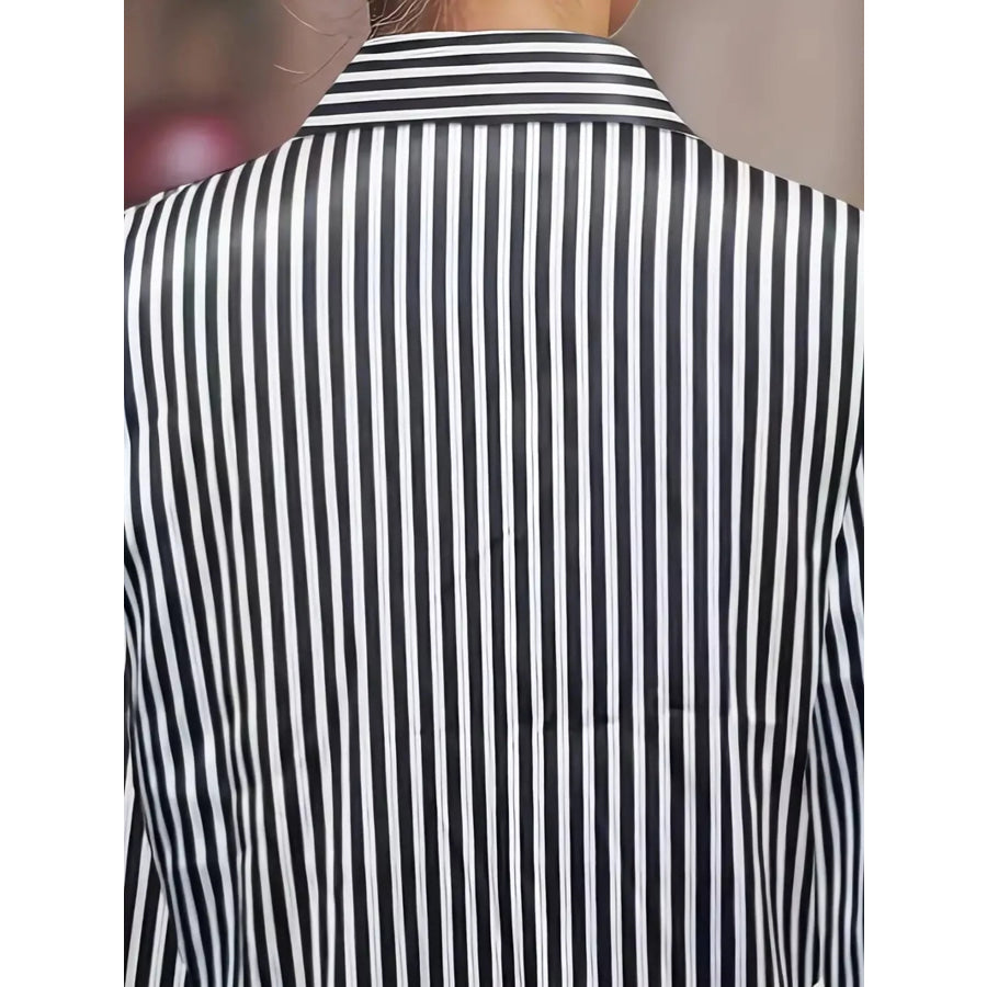 Striped Long Sleeve Shirt Apparel and Accessories