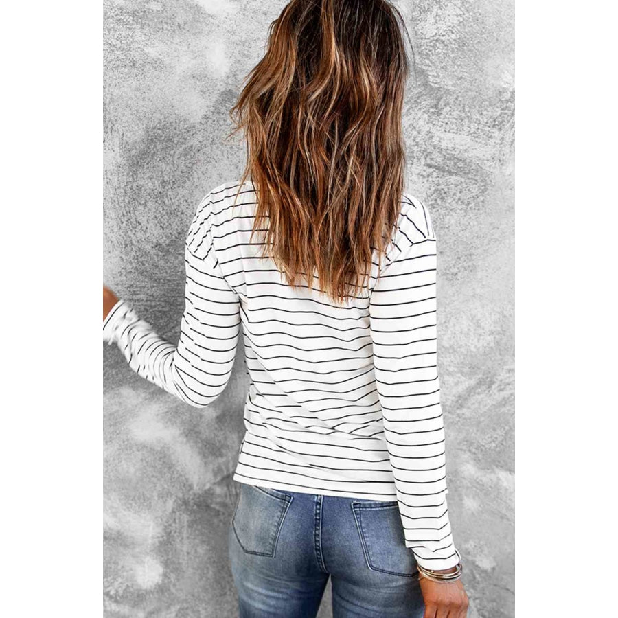 Striped Long Sleeve T-Shirt