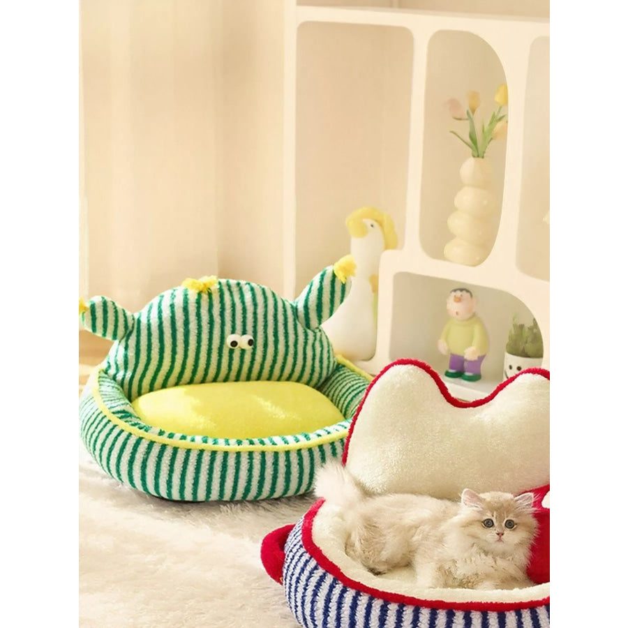Striped Monster Design Pet Nest Apparel and Accessories