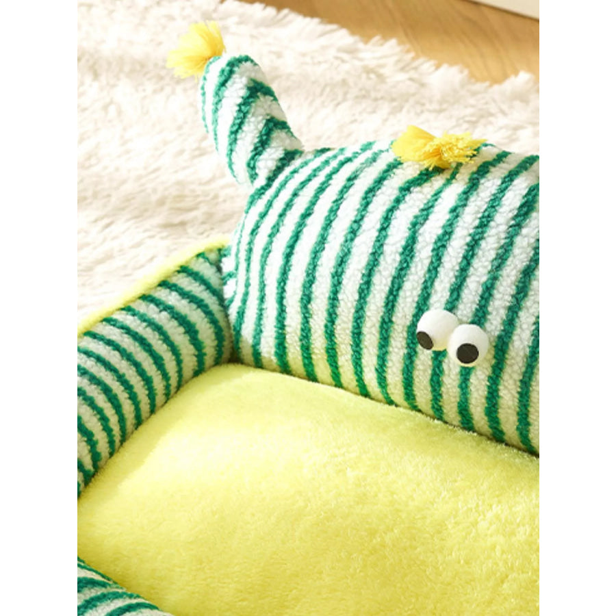 Striped Monster Design Pet Nest Apparel and Accessories