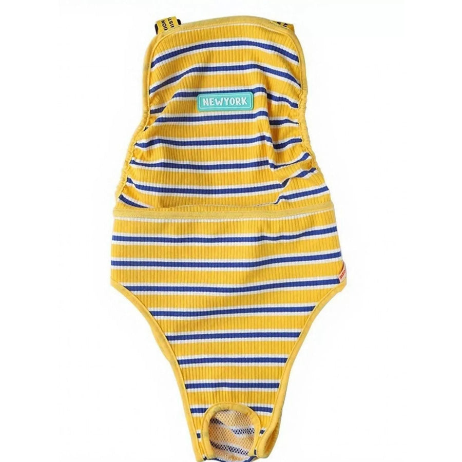 Striped Physiological Pet Functional Clothing Apparel and Accessories