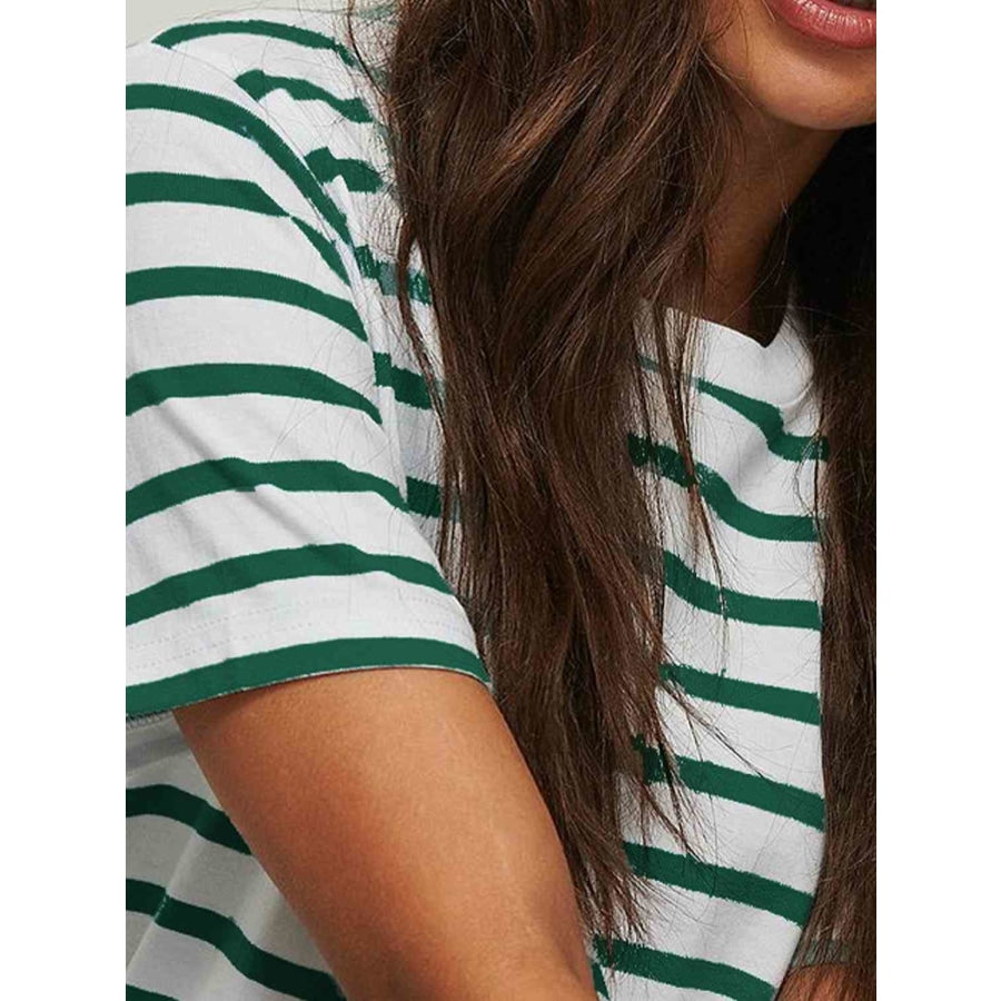 Striped Short Sleeve T-Shirt