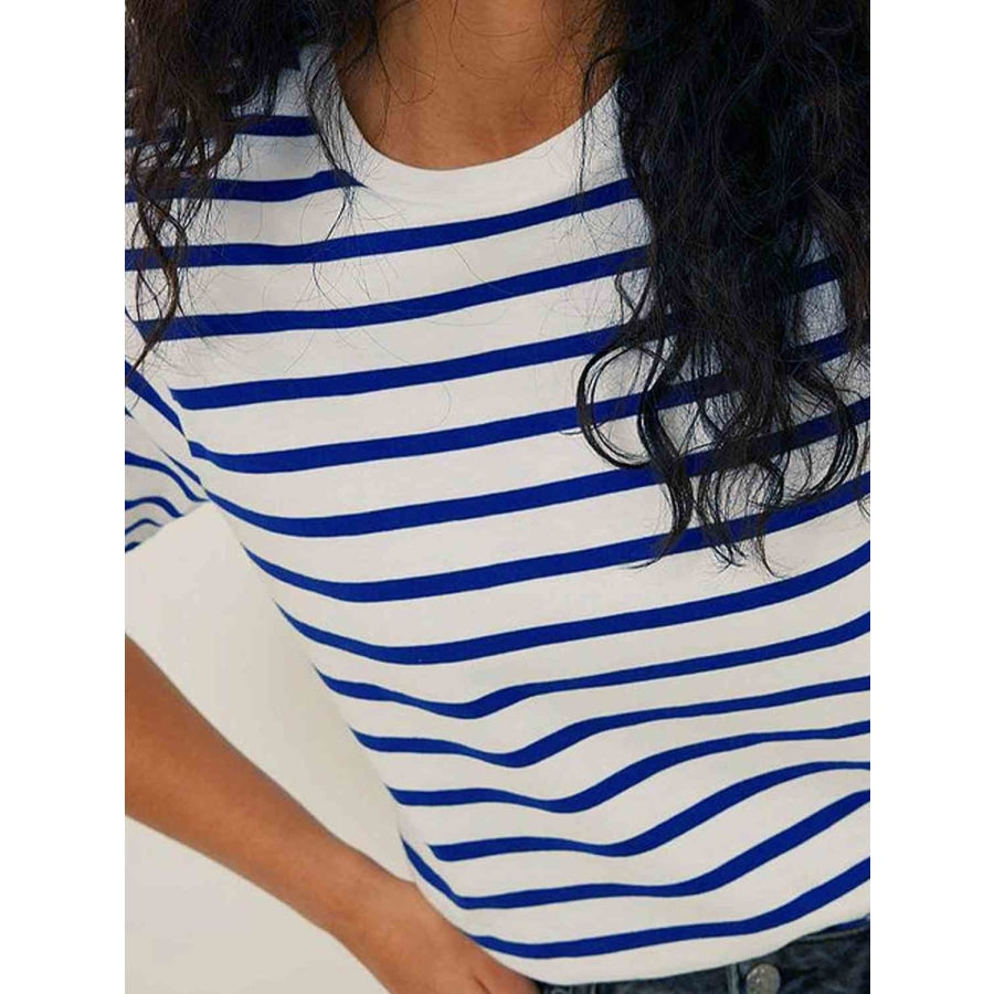 Striped Short Sleeve T-Shirt